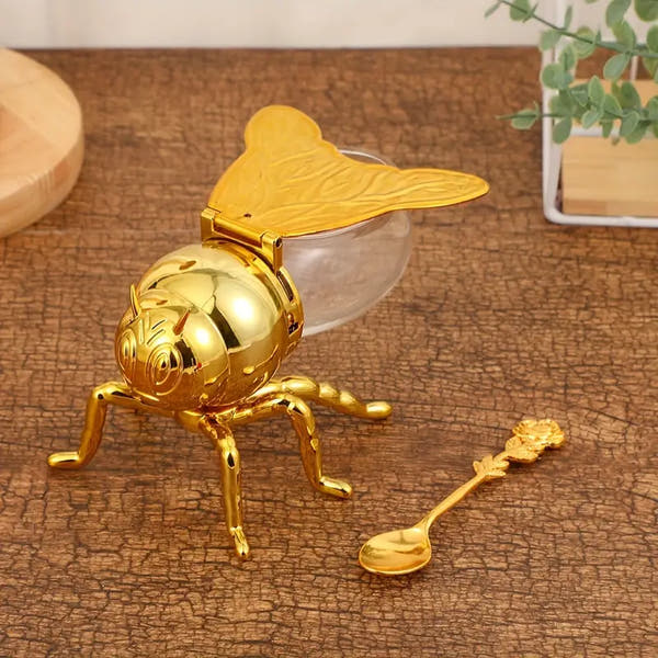 Bee Shaped Honey Jar